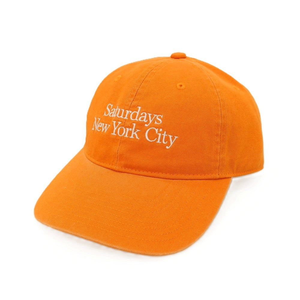 【中古】サタデーズ ニューヨークシティ Saturdays NYC コットン系 キャップ 帽子 オレンジ【 状態ランクA 】【 メンズ 】