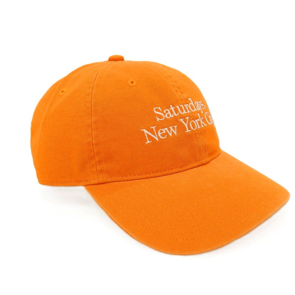 【中古】サタデーズ ニューヨークシティ Saturdays NYC コットン系 キャップ 帽子 オレンジ【 状態ランクA 】【 メンズ 】