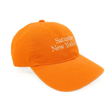 【中古】サタデーズ ニューヨークシティ Saturdays NYC コットン系 キャップ 帽子 オレンジ【 状態ランクA 】【 メンズ 】