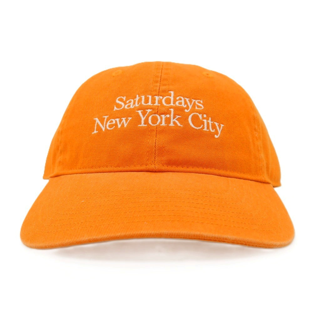 【中古】サタデーズ ニューヨークシティ Saturdays NYC コットン系 キャップ 帽子 オレンジ【 状態ランクA 】【 メンズ 】