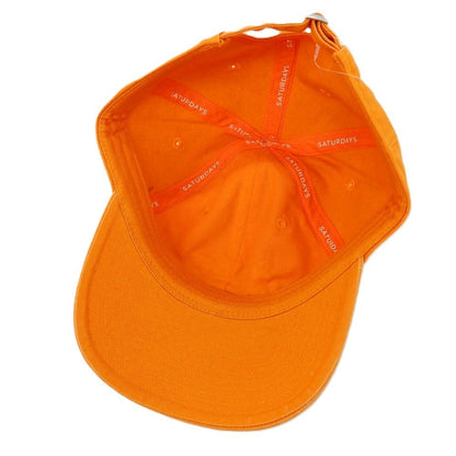【中古】サタデーズ ニューヨークシティ Saturdays NYC コットン系 キャップ 帽子 オレンジ【 状態ランクA 】【 メンズ 】