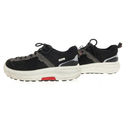 【中古】イズネス is-ness 合成繊維 × SUVSOLE スニーカー ブラックxグレー【サイズ26】【 状態ランクC 】【 メンズ 】