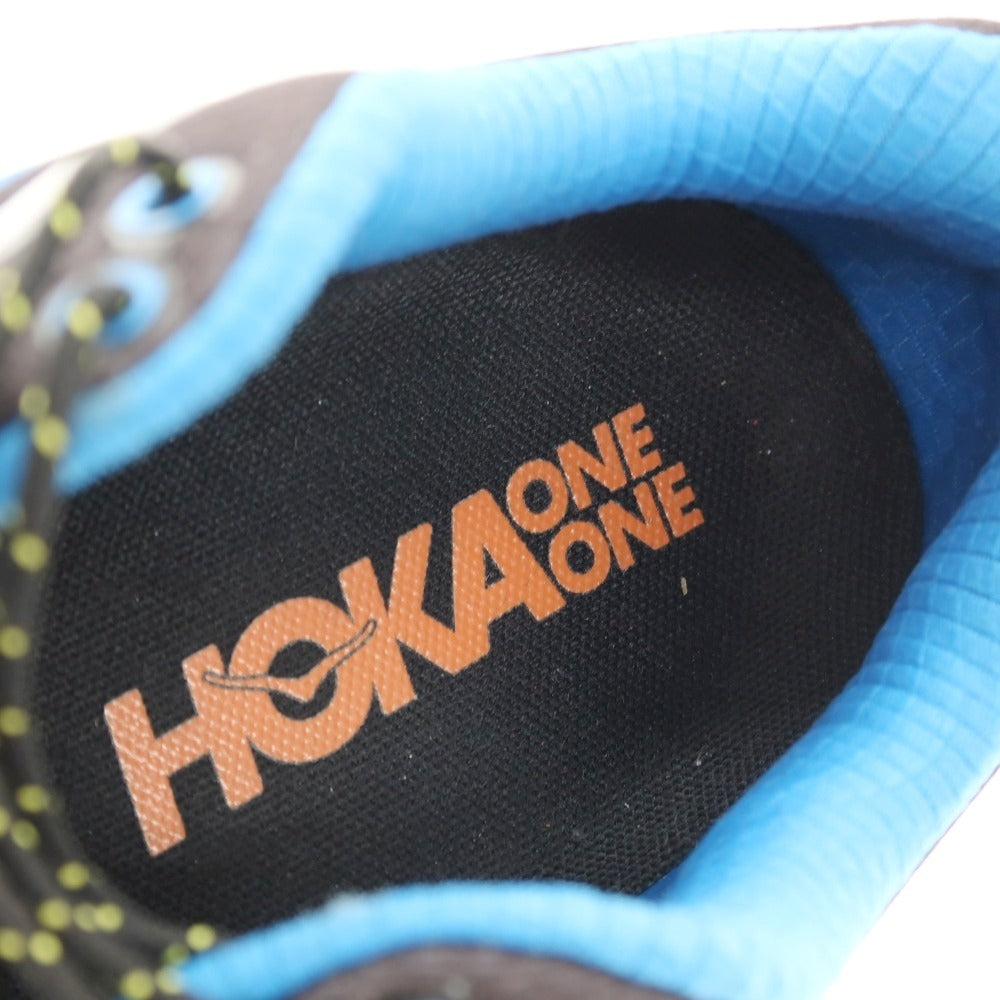 【中古】ホカ オネ オネ HOKA ONE ONE MAFATE THREE2 1141572-BDVB 合成繊維 スニーカー ブルーxブラック【サイズ26】【 状態ランクB 】【 メンズ 】