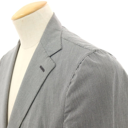 【中古】ルイジボレッリ ラグジュアリーヴィンテージ LUIGIBORRELLI LUXURY VINTAGE コットン 3B カジュアルジャケット グレー【サイズ44】【 状態ランクC 】【 メンズ 】