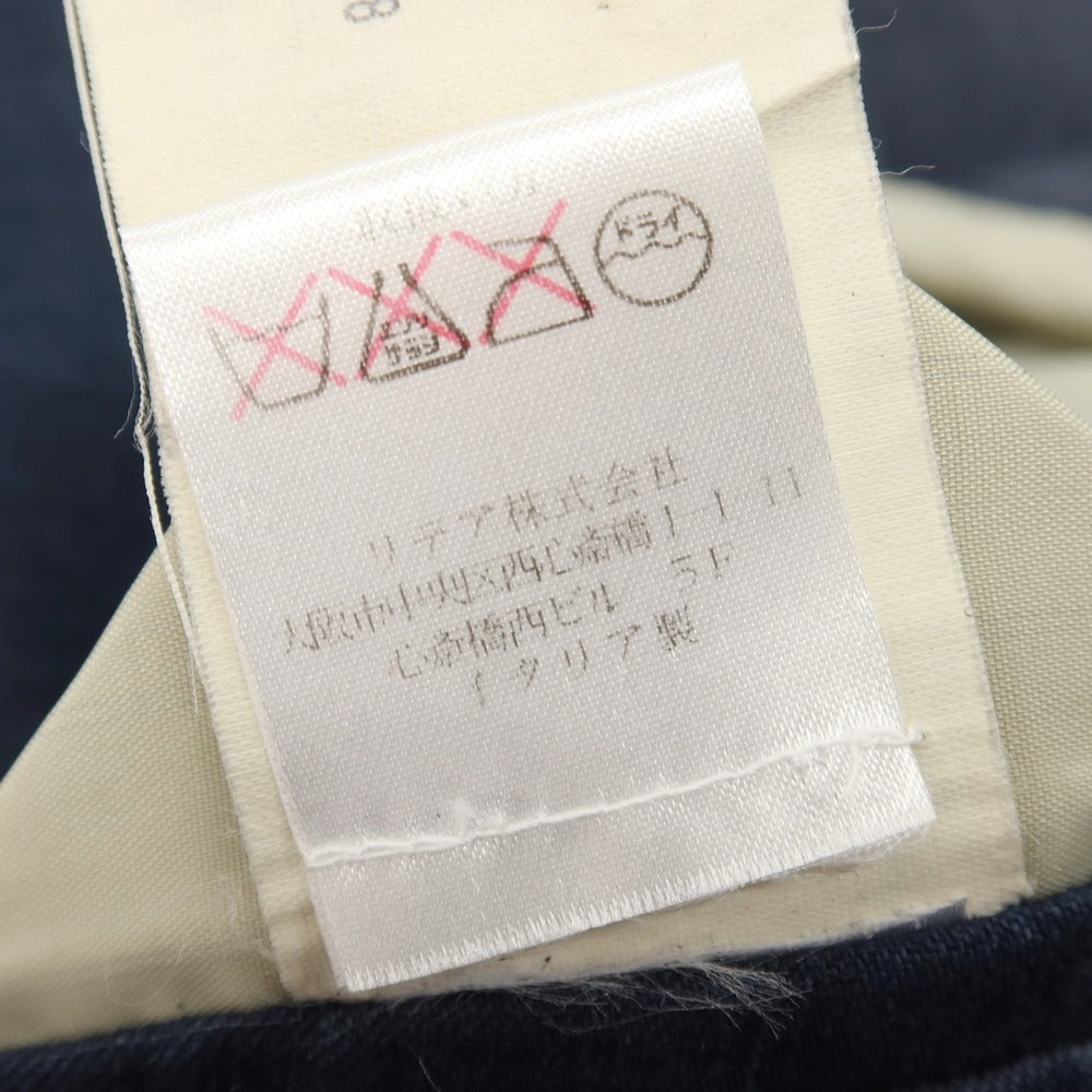 【中古】ラルディーニ LARDINI リネン 3B カジュアルジャケット ネイビー【サイズ46】【 状態ランクC 】【 メンズ 】