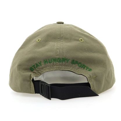 【中古】ステイハングリー STAY HUNGRY コットン系 キャップ 帽子 オリーブグリーン【 状態ランクB 】【 メンズ 】