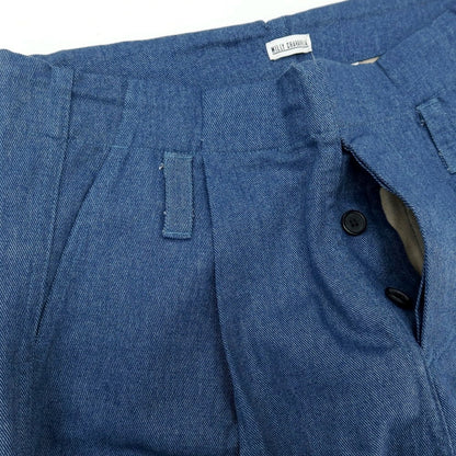 【中古】ウィリー チャバリア WILLY CHAVARRIA コットン イージーパンツ ブルー【サイズS】【 状態ランクA 】【 メンズ 】