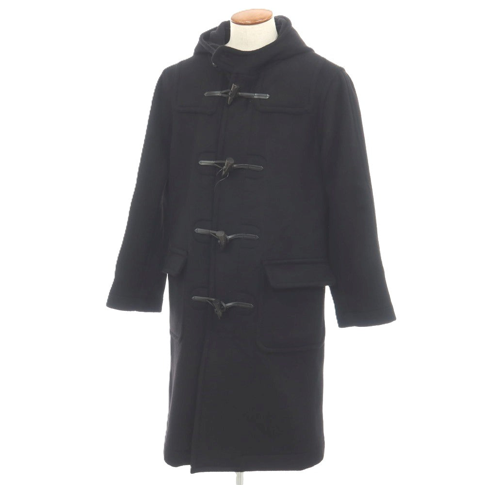 【中古】フィンジャック Finjack カシミヤ ダッフルコート ブラック【サイズ48】【 状態ランクB 】【 メンズ 】