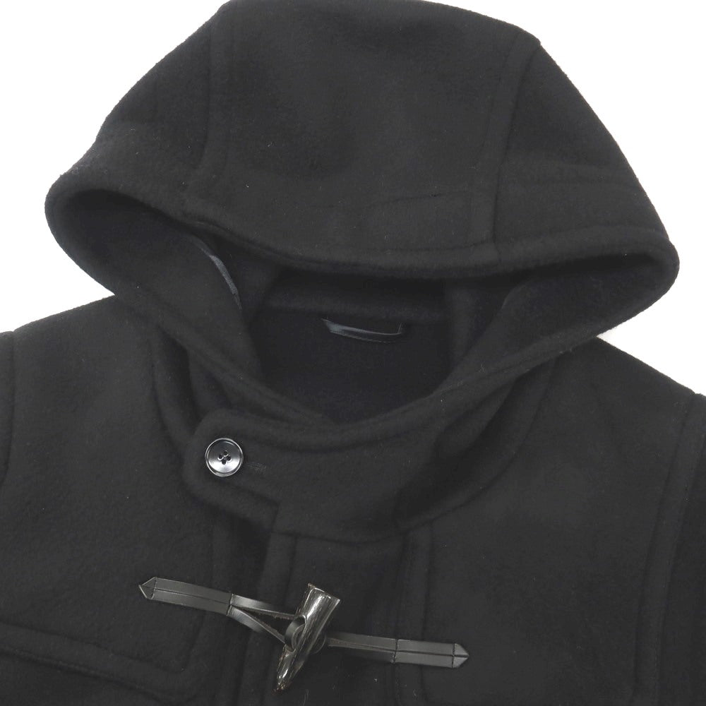 【中古】フィンジャック Finjack カシミヤ ダッフルコート ブラック【サイズ48】【 状態ランクB 】【 メンズ 】