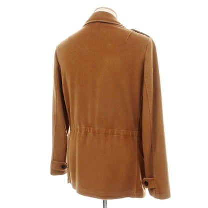 【中古】ボリオリ BOGLIOLI カシミヤウール サファリジャケット キャメルブラウン【サイズ44】【 状態ランクB 】【 メンズ 】