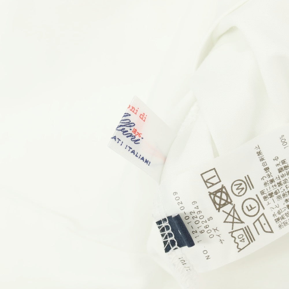 【SALE30%OFF/返品不可】【中古】シップス SHIPS コットン クルーネック 半袖Ｔシャツ ホワイト【 サイズS 】【 状態ランクB 】【 メンズ 】