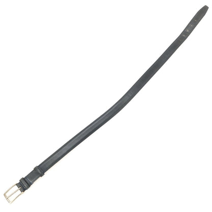【中古】フェリージ Felisi 699/6 レザー ベルト ネイビーxシルバー【サイズ80】【 状態ランクC 】【 メンズ 】