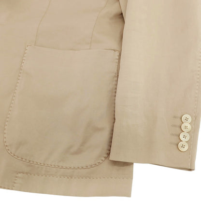 【中古】ボリオリ BOGLIOLI K.JACKET ストレッチ コットン 3つボタンスーツ ベージュ【サイズ48】【 状態ランクD 】【 メンズ 】
