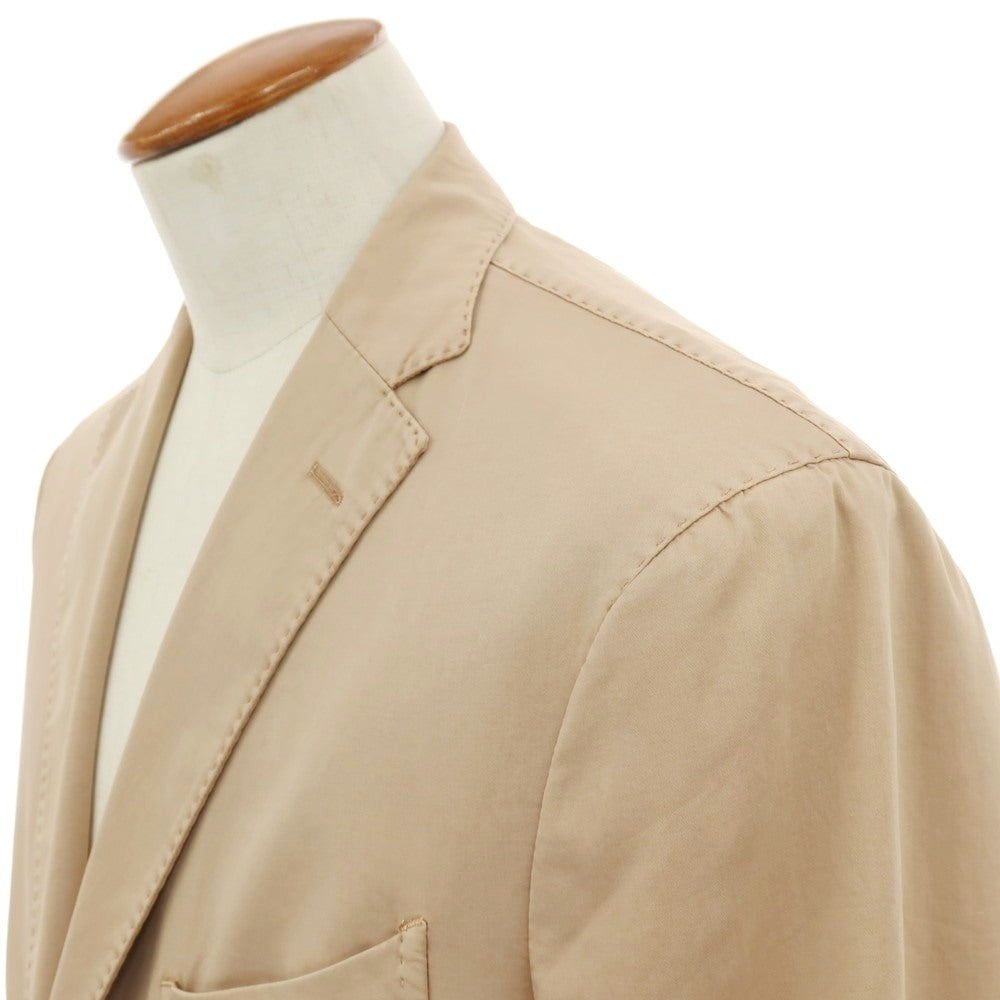 【中古】ボリオリ BOGLIOLI K.JACKET ストレッチ コットン 3つボタンスーツ ベージュ【サイズ48】【 状態ランクD 】【 メンズ 】