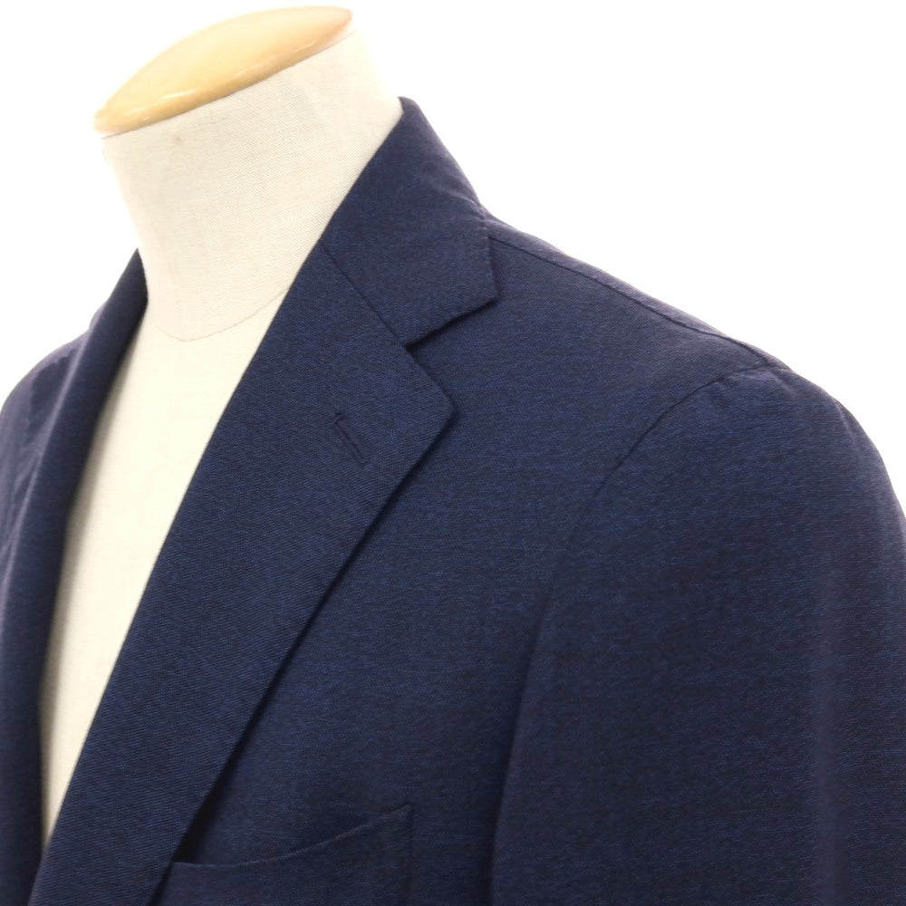 【中古】タリアトーレ TAGLIATORE SARTORIALE ウール 2つボタンスーツ ネイビーブルー【サイズ44】【 状態ランクC 】【 メンズ 】