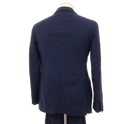 【中古】タリアトーレ TAGLIATORE SARTORIALE ウール 2つボタンスーツ ネイビーブルー【サイズ44】【 状態ランクC 】【 メンズ 】