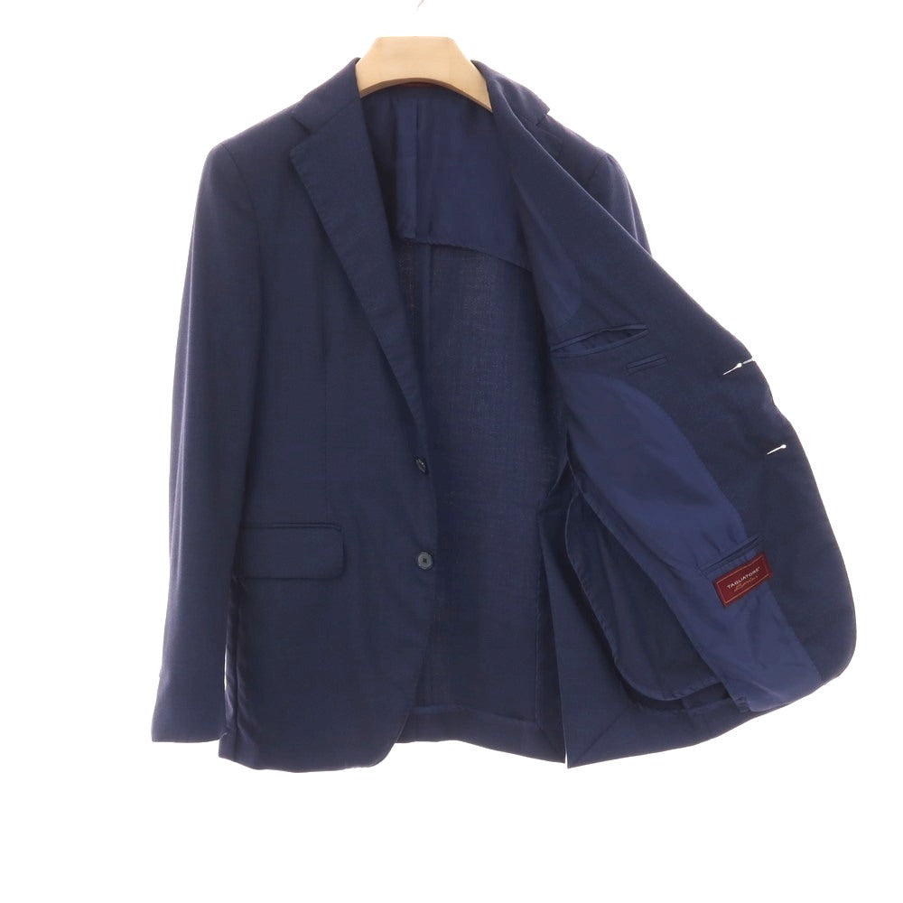 【中古】タリアトーレ TAGLIATORE SARTORIALE ウール 2つボタンスーツ ネイビーブルー【サイズ44】【 状態ランクC 】【 メンズ 】