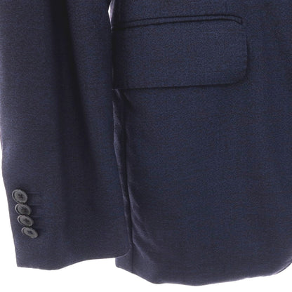 【中古】タリアトーレ TAGLIATORE SARTORIALE ウール 2つボタンスーツ ネイビーブルー【サイズ44】【 状態ランクC 】【 メンズ 】
