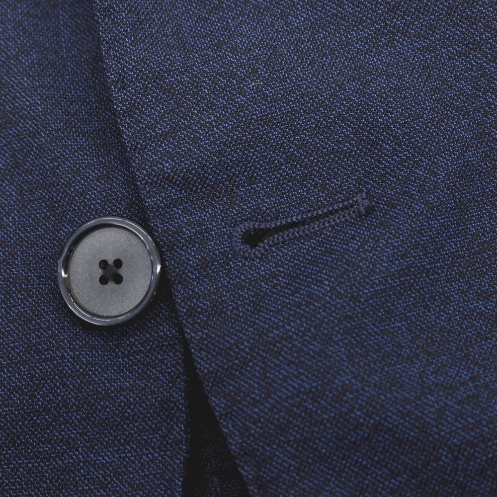 【中古】タリアトーレ TAGLIATORE SARTORIALE ウール 2つボタンスーツ ネイビーブルー【サイズ44】【 状態ランクC 】【 メンズ 】