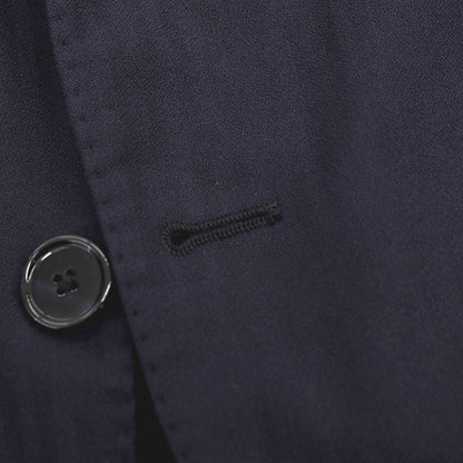 【中古】タリアトーレ TAGLIATORE SARTORIALE ウール シャドウストライプ 2つボタンスーツ ダークネイビー【サイズ44】【 状態ランクB 】【 メンズ 】