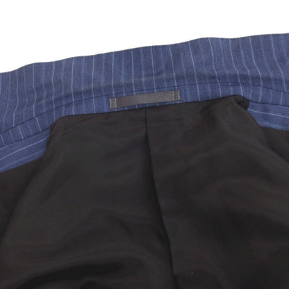 【中古】ポールスミス Paul Smith スリーピース ウール ストライプ 2つボタンスーツ ダークブルー【サイズM】【 状態ランクC 】【 メンズ 】