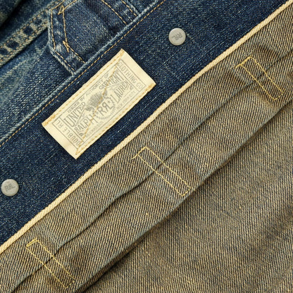 【中古】ダブルアールエル RRL DOUBLE RL O74 コットン デニムジャケット ネイビー【サイズXS】【 状態ランクB 】【 メンズ 】