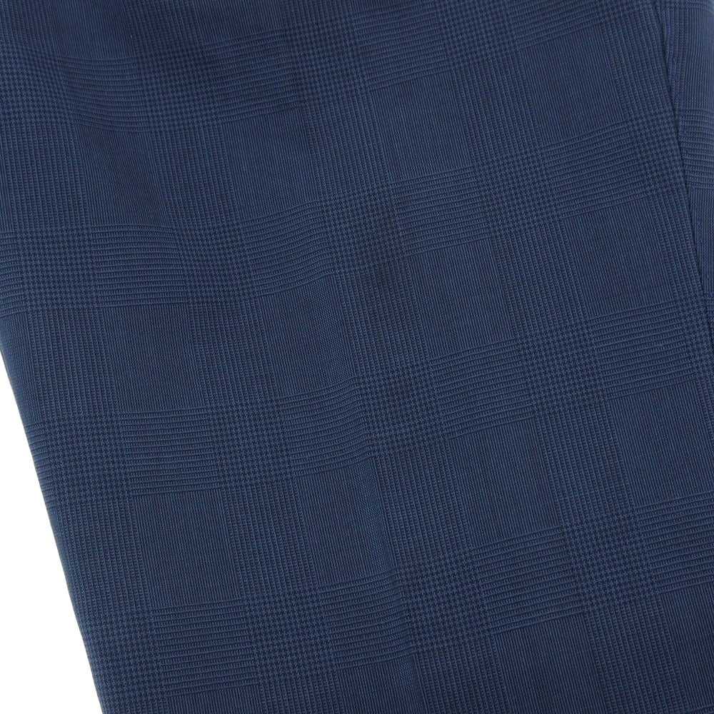 【中古】ピーティートリノ PT TORINO ウールポリエステルポリウレタン グレンチェック ドレススラックスパンツ ネイビー【サイズ44】【 状態ランクB 】【 メンズ 】