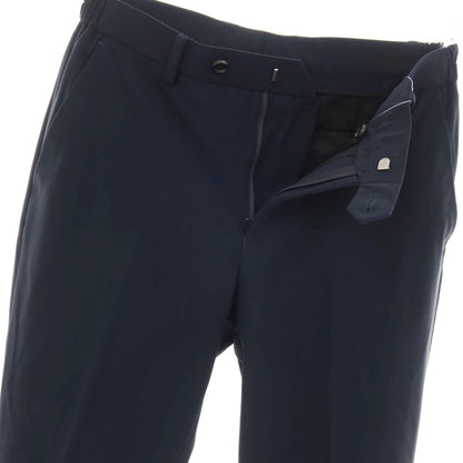 【中古】バーニーズニューヨーク BARNEYS NEWYORK ストレッチ ナイロン イージースラックスパンツ ダークネイビー【サイズ44】【 状態ランクB 】【 メンズ 】
