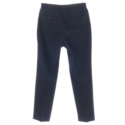 【中古】バーニーズニューヨーク BARNEYS NEWYORK ストレッチ ナイロン イージースラックスパンツ ダークネイビー【サイズ44】【 状態ランクB 】【 メンズ 】