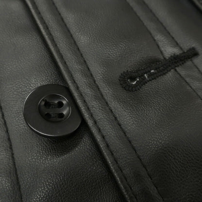 【中古】ジュンヤワタナベ マン JUNYA WATANABE MAN × FILSON 2025年秋冬 フェイクレザー×ウール モッサーチェック 切替 ジャケット ブルゾン ブラック【サイズS】【 状態ランクA 】【 メンズ 】