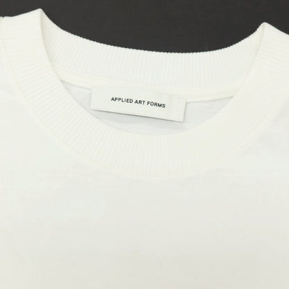 【中古】アプライド アート フォームズ APPLIED ART FORMS アクリル ロゴプリント クルーネック 半袖Ｔシャツ ホワイト【サイズXL】【 状態ランクA 】【 メンズ 】