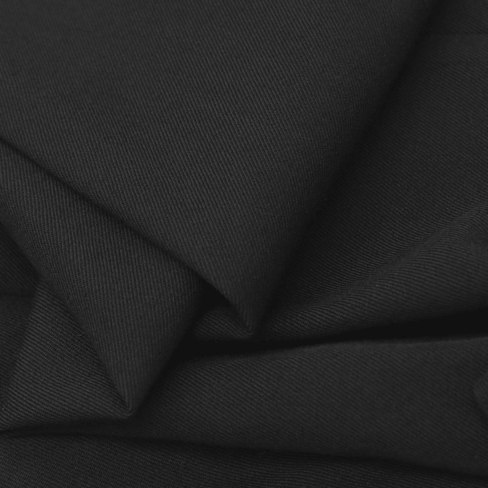 【中古】ブラックコムデギャルソン BLACK COMME des GARCONS ツイルウール カットニー ベルトデザイン カジュアルスラックスパンツ ブラック【サイズXL】【 状態ランクA 】【 メンズ 】