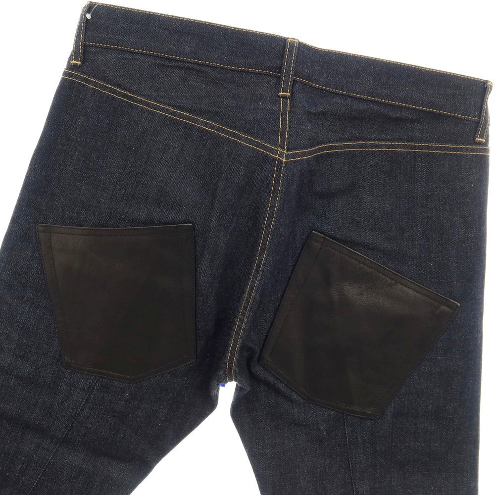 【中古】ジュンヤワタナベ マン JUNYA WATANABE MAN 2025年秋冬 コットン デニムパンツ ジーンズ ネイビーxレッド【サイズS】【 状態ランクA 】【 メンズ 】
