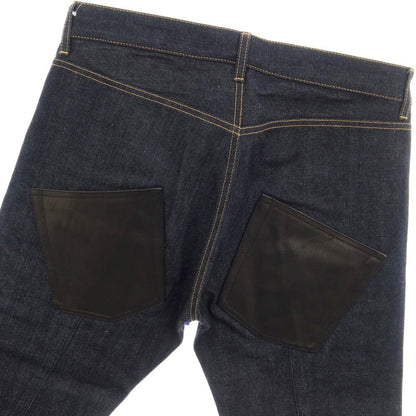 【中古】ジュンヤワタナベ マン JUNYA WATANABE MAN 2025年秋冬 コットン デニムパンツ ジーンズ ネイビーxレッド【サイズS】【 状態ランクA 】【 メンズ 】