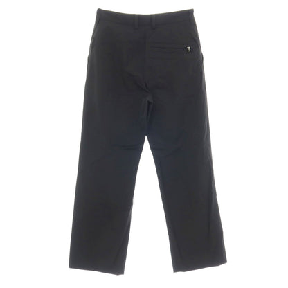 【中古】エヌティーエヌ NTN 3D STRAIGHT SLACKS ポリエステルコットン カジュアルスラックスパンツ ブラック【サイズ1】【 状態ランクA 】【 メンズ 】