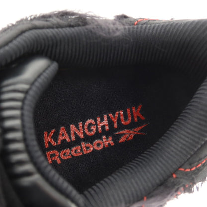 【中古】【未使用】カンヒャク KANGHYUK × Reebok 合成繊維 スニーカー ブラック【サイズUS 8.5】【 状態ランクS 】【 メンズ 】