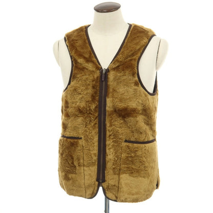 【中古】バブアー Barbour アクリル ジップアップ ファー ライナーベスト ブラウン【サイズ40】【 状態ランクB 】【 メンズ 】