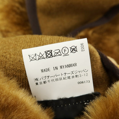 【中古】バブアー Barbour アクリル ジップアップ ファー ライナーベスト ブラウン【サイズ40】【 状態ランクB 】【 メンズ 】