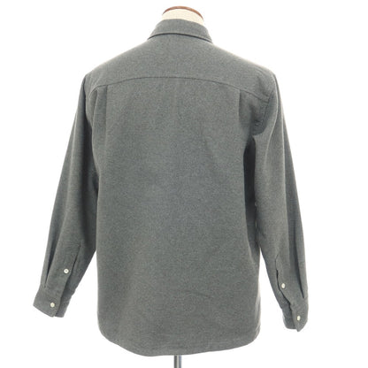 【中古】カリマー Karrimor ポリエステル カジュアルシャツ グレー【サイズM】【 状態ランクB 】【 メンズ 】