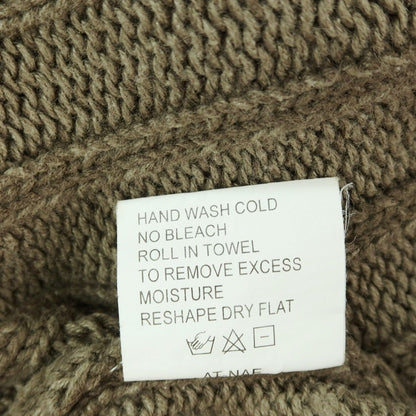 【SALE30%OFF/返品不可】【中古】ウールリッチ WOOLRICH ラミーコットン クルーネック プルオーバーニット オリーブ【 サイズM 】【 状態ランクC 】【 メンズ 】