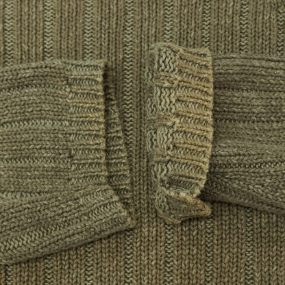【SALE30%OFF/返品不可】【中古】ウールリッチ WOOLRICH ラミーコットン クルーネック プルオーバーニット オリーブ【 サイズM 】【 状態ランクC 】【 メンズ 】