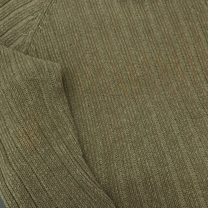 【SALE30%OFF/返品不可】【中古】ウールリッチ WOOLRICH ラミーコットン クルーネック プルオーバーニット オリーブ【 サイズM 】【 状態ランクC 】【 メンズ 】