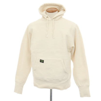 【中古】キャンバー CAMBER × Sneakersnstuff コットンポリエステル スウェット プルオーバー パーカー アイボリー【サイズM】【 状態ランクC 】【 メンズ 】