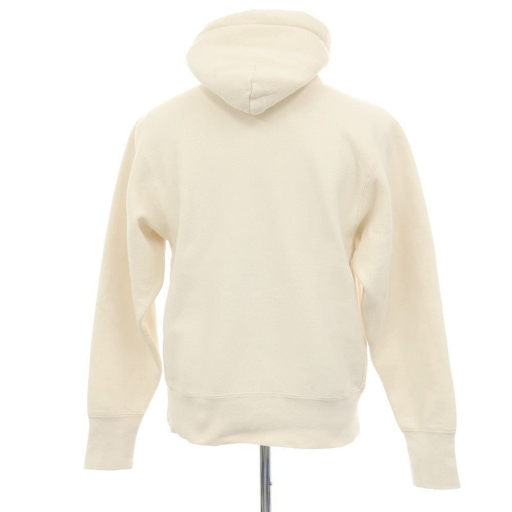 【中古】キャンバー CAMBER × Sneakersnstuff コットンポリエステル スウェット プルオーバー パーカー アイボリー【サイズM】【 状態ランクC 】【 メンズ 】