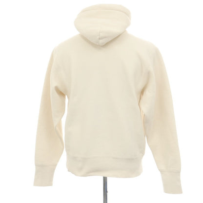 【中古】キャンバー CAMBER × Sneakersnstuff コットンポリエステル スウェット プルオーバー パーカー アイボリー【サイズM】【 状態ランクC 】【 メンズ 】