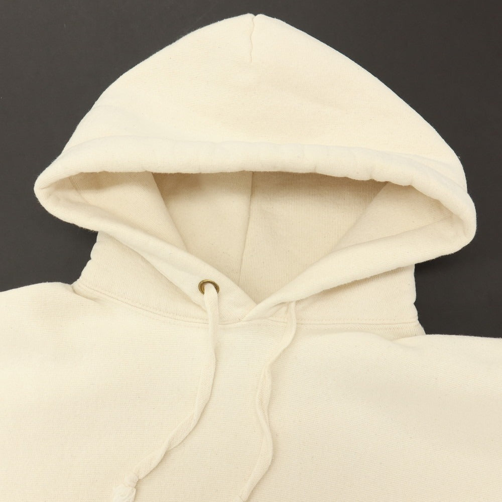 【中古】キャンバー CAMBER × Sneakersnstuff コットンポリエステル スウェット プルオーバー パーカー アイボリー【サイズM】【 状態ランクC 】【 メンズ 】