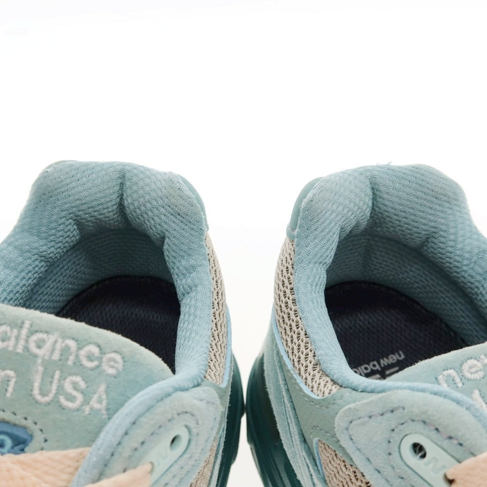 【中古】ニューバランス NEW BALANCE MR993JF1 × JOE FRESHGOODS スエード スニーカー アクアブルー【サイズ26】【 状態ランクB 】【 メンズ 】