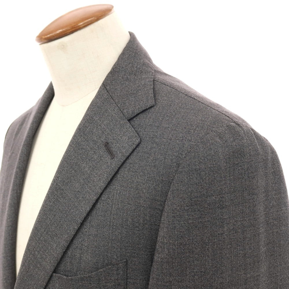 【中古】タリアトーレ TAGLIATORE ウール 2つボタンスーツ グレー【サイズ48】【 状態ランクC 】【 メンズ 】