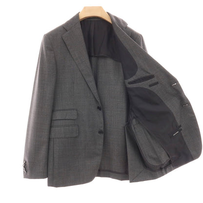 【中古】タリアトーレ TAGLIATORE ウール 2つボタンスーツ グレー【サイズ48】【 状態ランクC 】【 メンズ 】