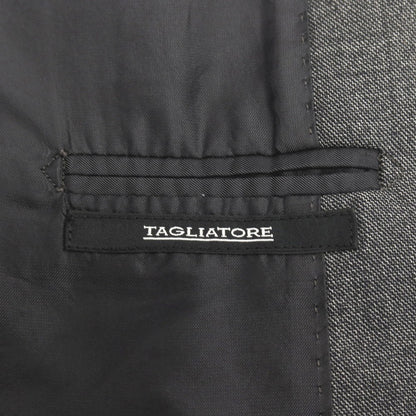 【中古】タリアトーレ TAGLIATORE ウール 2つボタンスーツ グレー【サイズ48】【 状態ランクC 】【 メンズ 】